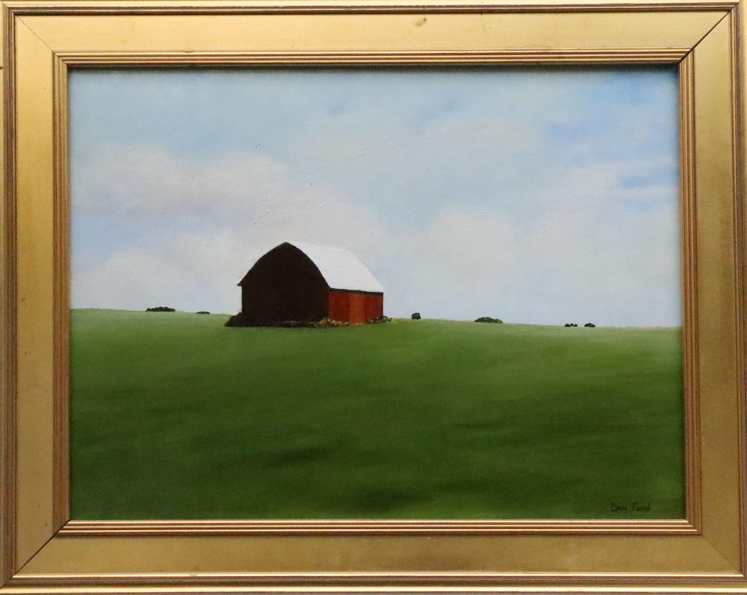 Painting of a Cape Barn