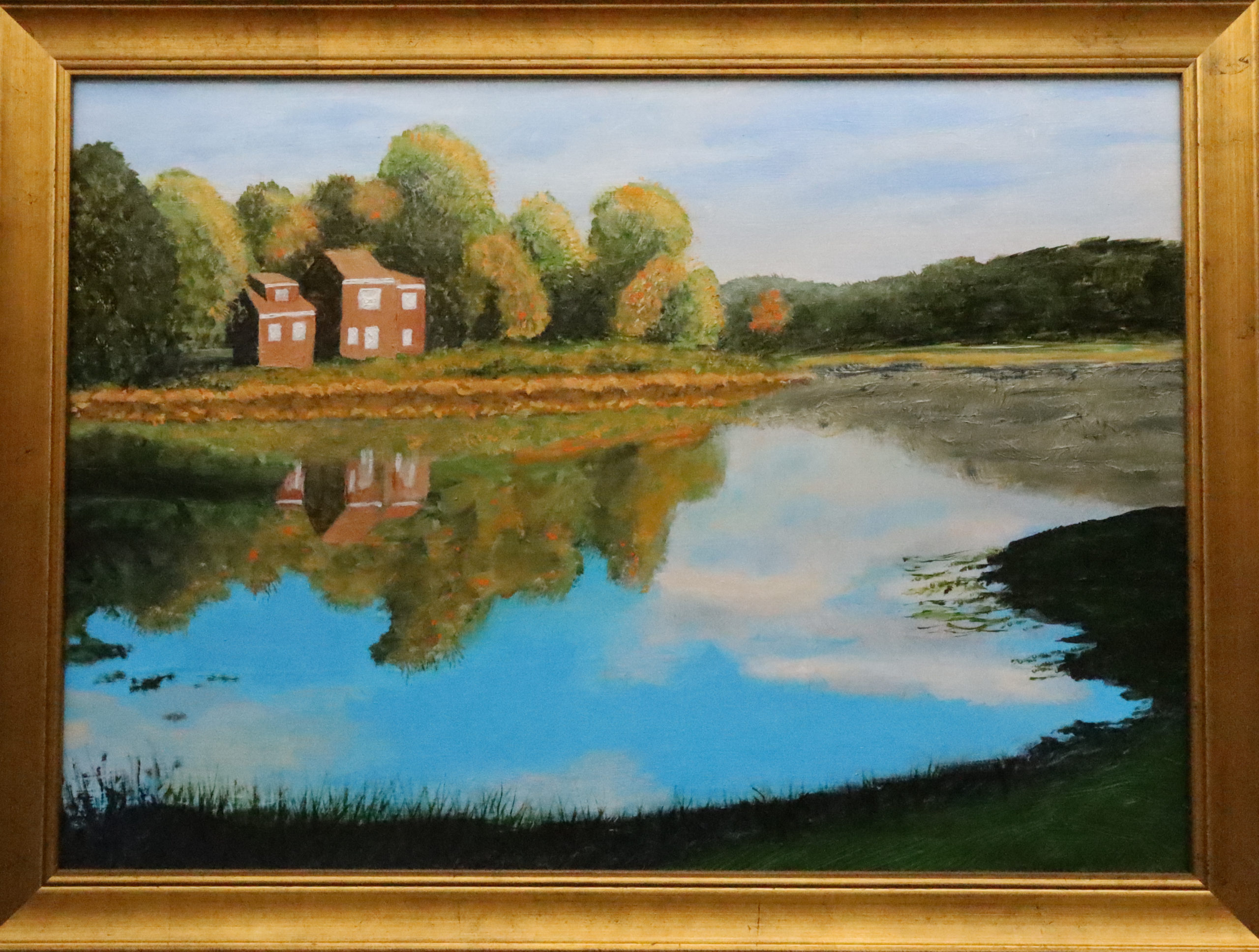 Painting of a quiet Reflection